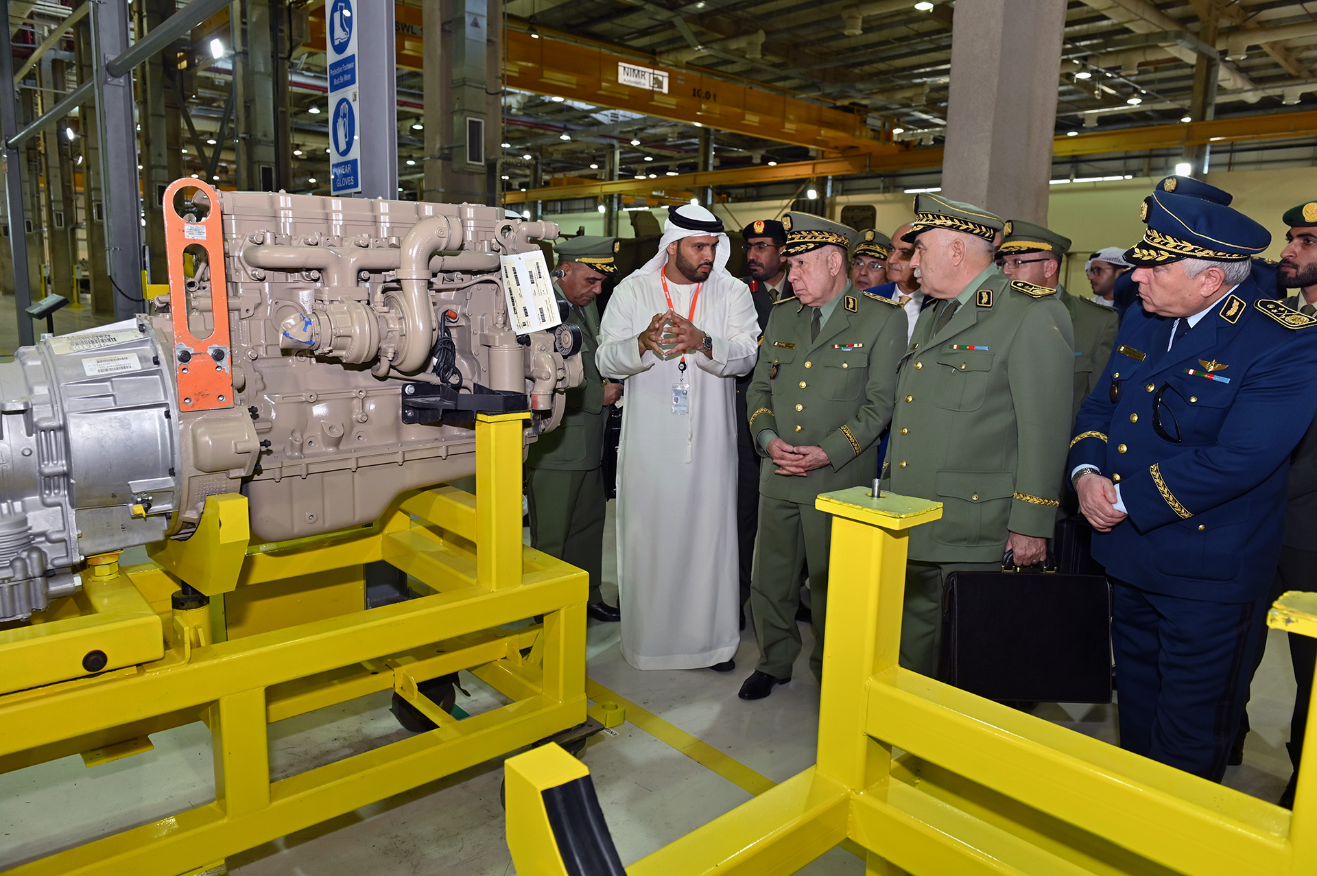 Algerian Delegation Visits NIMR Facility
