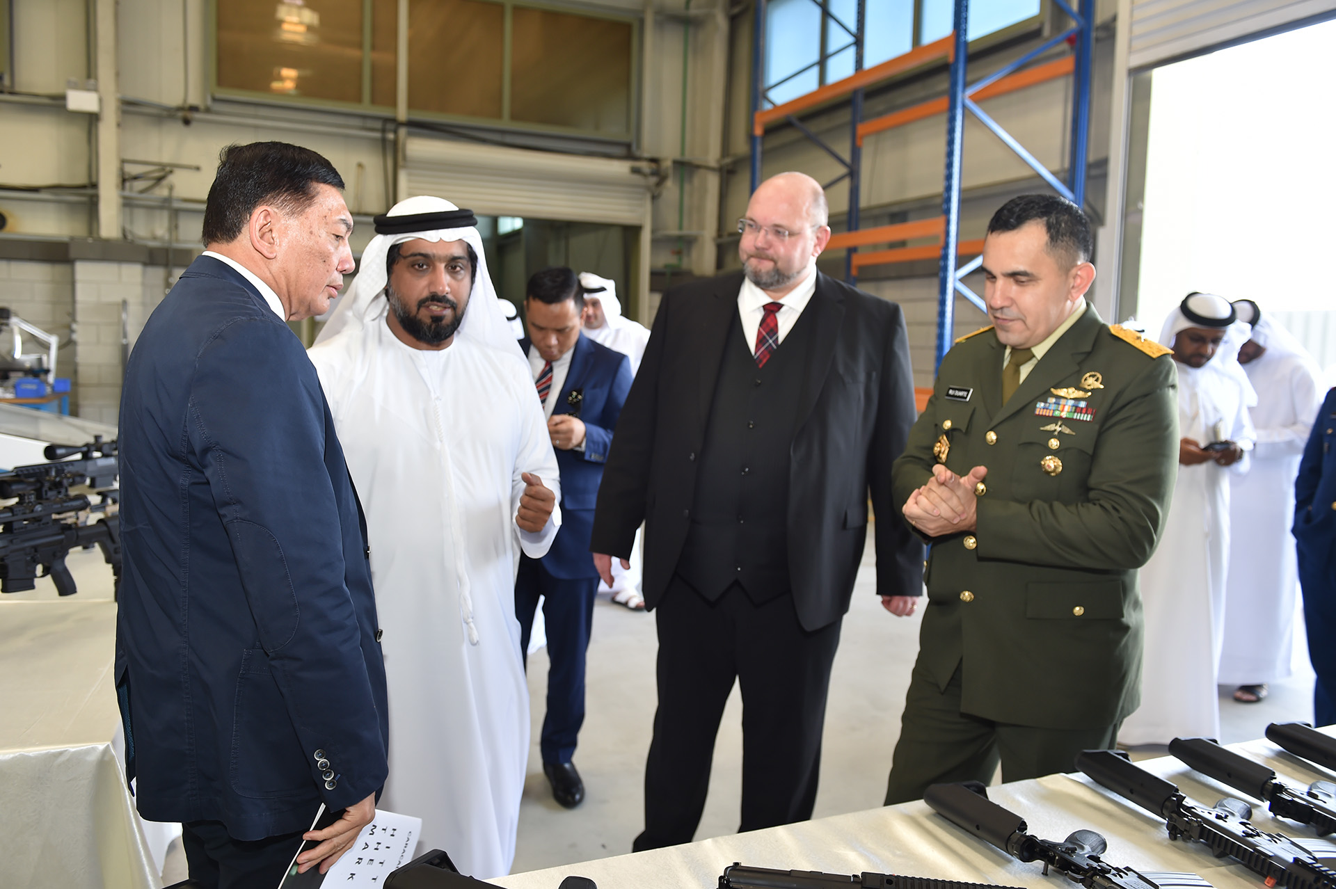 Indonesian Delegation Visits Caracal Facility