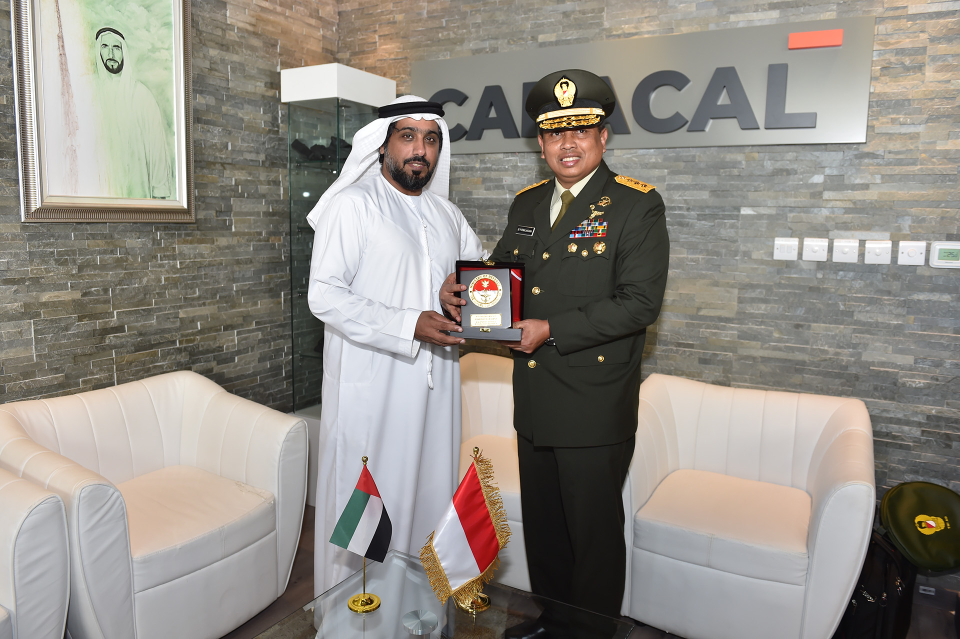 Indonesian Delegation Visits Caracal Facility