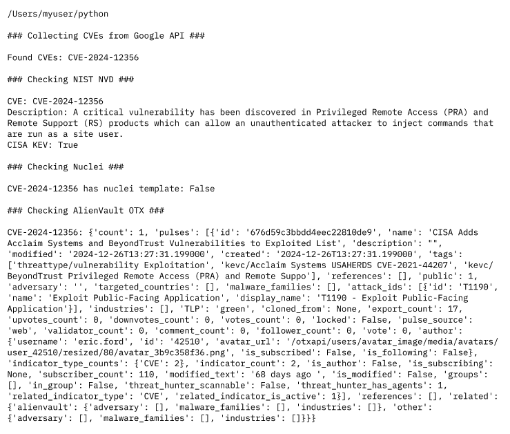 Enriching Google CSE Results
