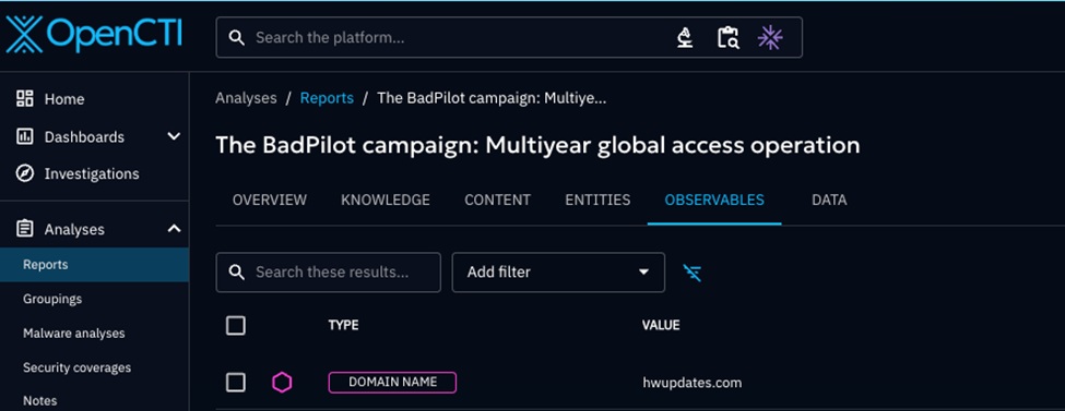Credential collection infrastructure
