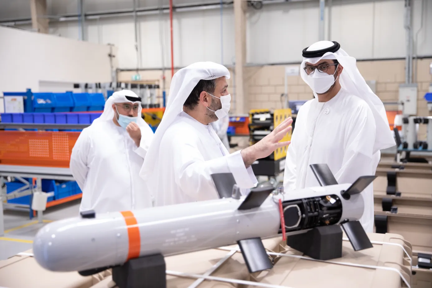 UAE Minister of Industry and Advanced Technology visits Tawazun Industrial Park and EDGE Group and praises nation’s “high-level competencies” in priority industries