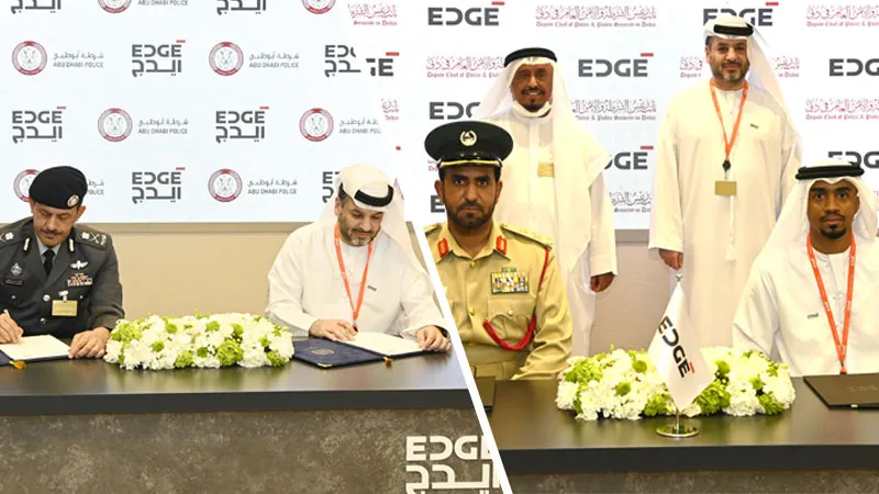 EDGE Joins Forces with the Office of the Deputy Chief of Police &amp; Public Security in Dubai, and Abu Dhabi Police to Foster Innovation in Law Enforcement