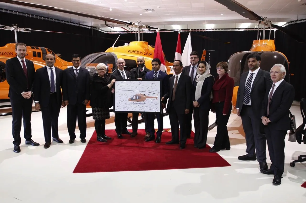 Horizon Receives the First of its Bell 505 Helicopters to its Fleet