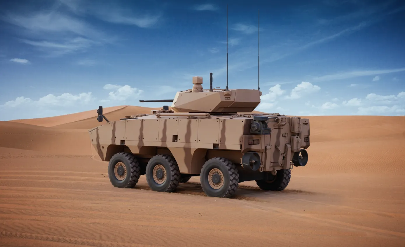 AL JASOOR Launches Rabdan 6x6 Infantry Fighting Vehicle at IDEX 2021