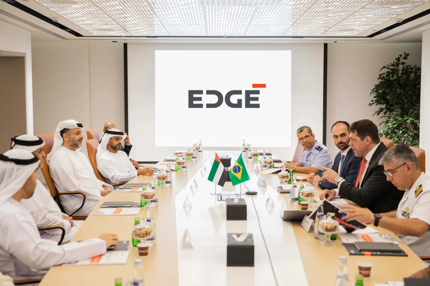 High Level Brazilian Delegation Makes Official Visit to EDGE Group Headquarters