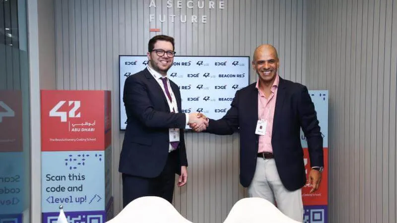 42 Abu Dhabi and Edge Entity Beacon Red Sign Agreement at ISNR 2022