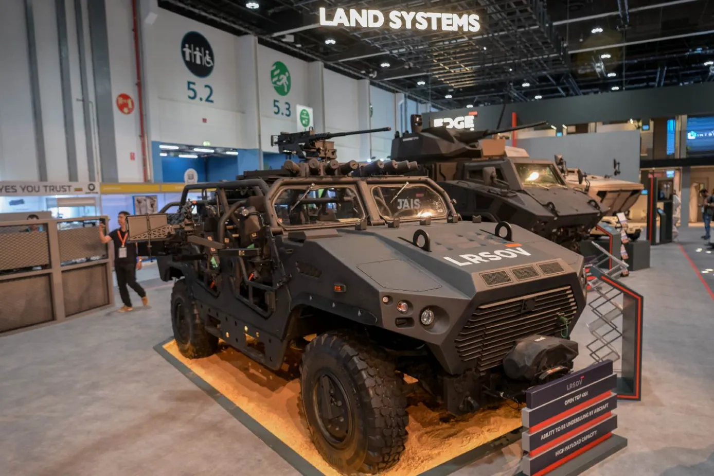EDGE Launches Upgraded Long Range Special Operations Vehicle at IDEX 2023