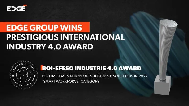 UAE’s EDGE Group Wins Prestigious International Industry 4.0 Award