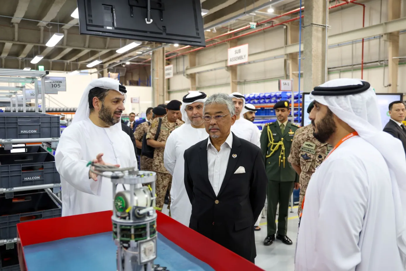 EDGE Group Welcomes His Majesty the King of Malaysia at its Advanced Manufacturing Facilities