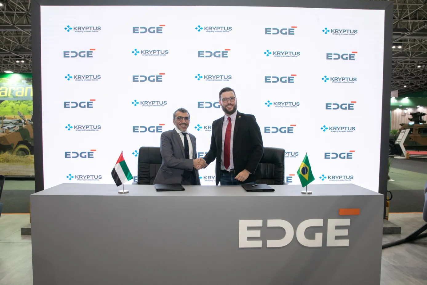 EDGE Signs MoU with Kryptus to Strengthen Collaboration in Cyber and Secure Communications 