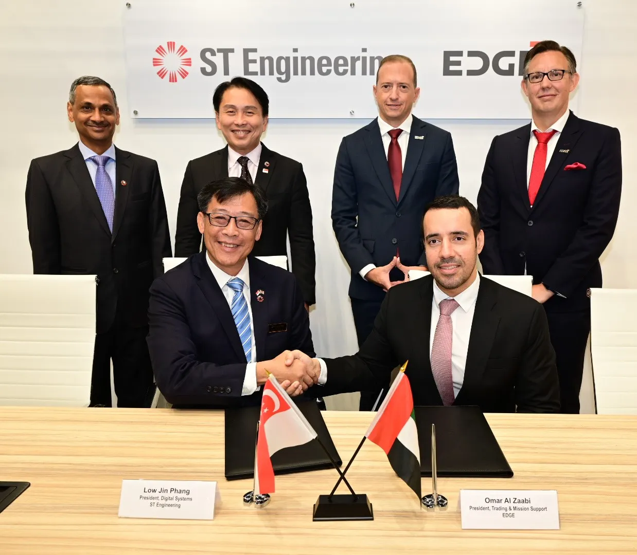 ST Engineering and EDGE Group collaborate on defence solutions for the Southeast Asian and Gulf defence industries