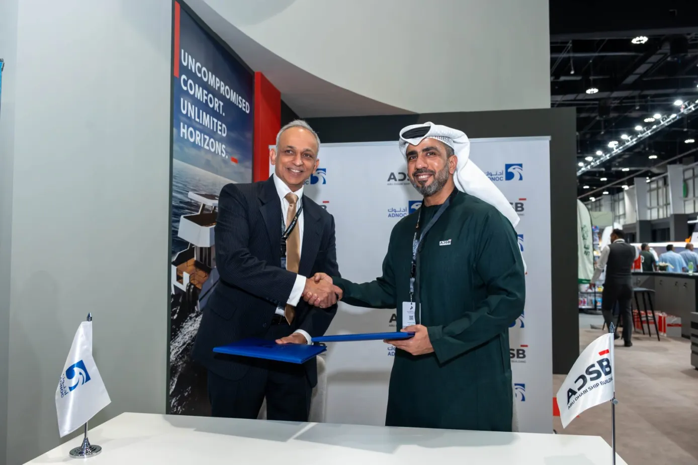 ADSB and ADNOC Logistics &amp; Services Partner to Enhance In-Country Value with Construction of Two Vessels