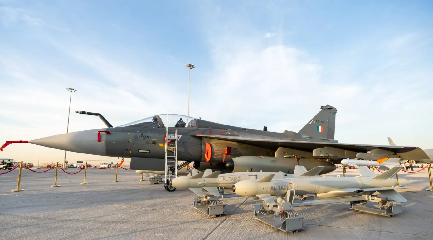 EDGE Entity AL TARIQ Completes Initial Integration of AL TARIQ PGMs onto HAL Tejas Light Combat Aircraft