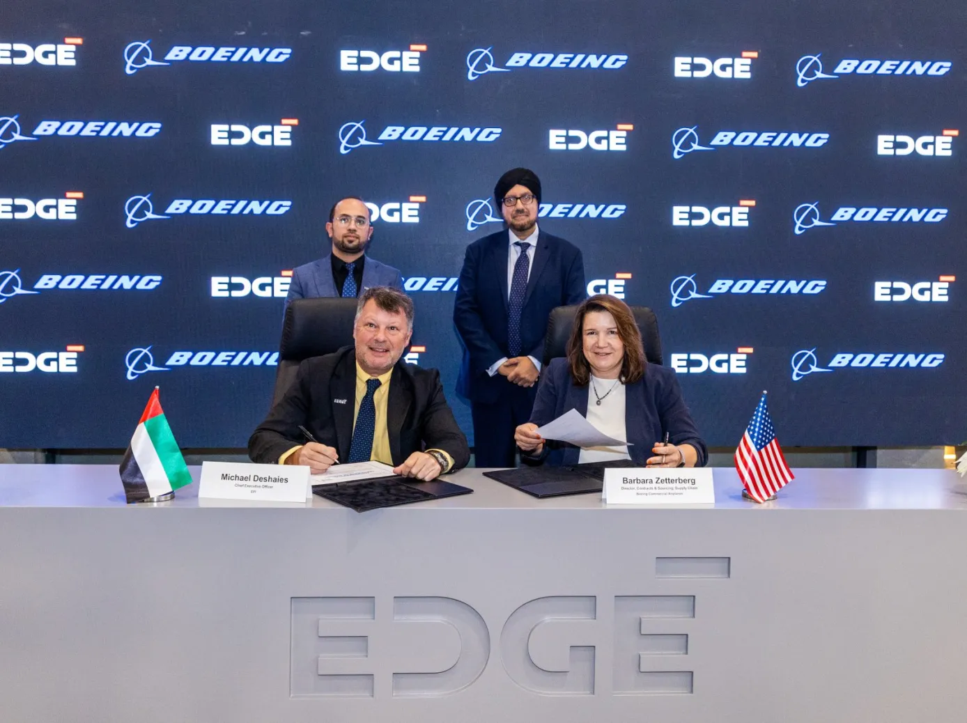 EDGE to Supply Metallic Machined Parts to Boeing
