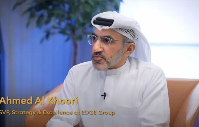 12 Faces for 12 Sectors | Ahmed Al Khoori, SVP, Strategy & Excellence at EDGE Group