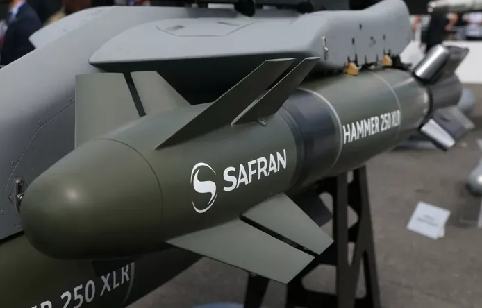 Une bombe AASM Hammer 250 XLR de Safran
