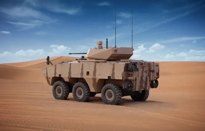 AL JASOOR Launches Rabdan 6x6 Infantry Fighting Vehicle at IDEX 2021