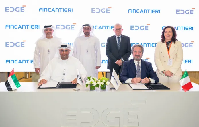  EDGE and Fincantieri Sign an Industrial Cooperation Agreement at IDEX 2023