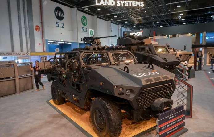 EDGE Launches Upgraded Long Range Special Operations Vehicle at IDEX 2023