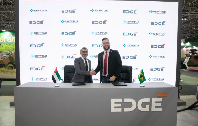 EDGE Signs MoU with Kryptus to Strengthen Collaboration in Cyber and Secure Communications 