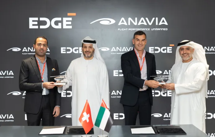 EDGE Group Acquires a Majority Stake in Leading Autonomous Air Systems Developer ANAVIA