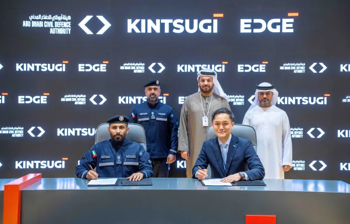 EDGE, Kintsugi &amp; Abu Dhabi Civil Defence Partner to Enhance Innovative Solutions