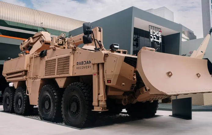 EDGE Launches New Armoured and Robotic Combat Vehicle at IDEX 2025