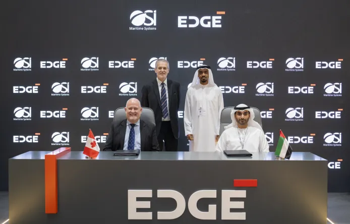 EDGE Group and OSI Maritime Systems Bridging Naval Gaps Within UAE