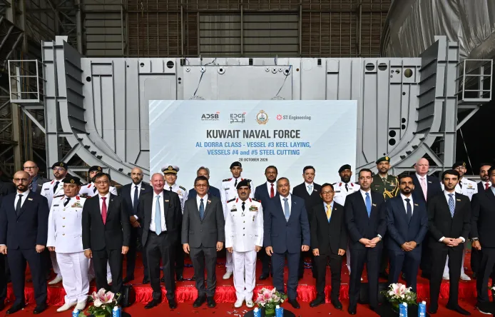 EDGE Advances AL DORRA Programme for Kuwait Naval Force with Three Major Shipbuilding Milestones